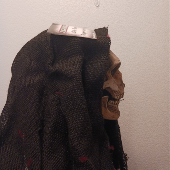 Zagone Studios Halloween Mask Grim Reaper Face Mask - Picture 6 of 10